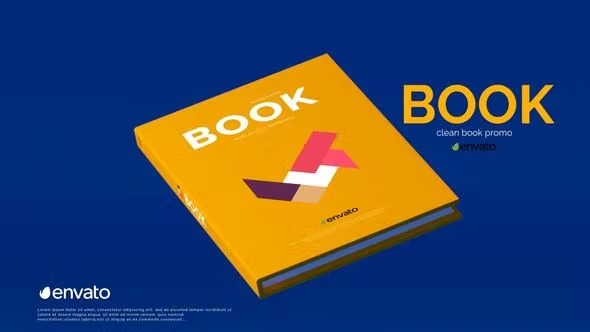 book promo after effects template free download