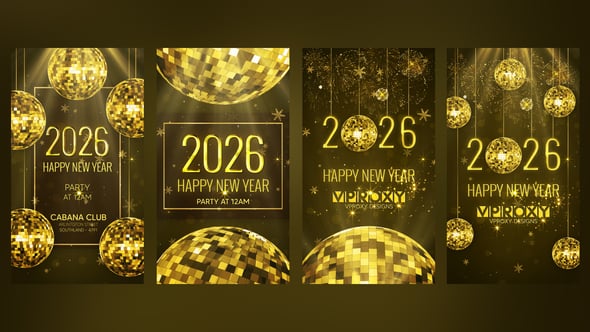 Happy New Year Instagram Stories