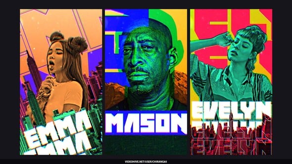 Glitch Poster Stories