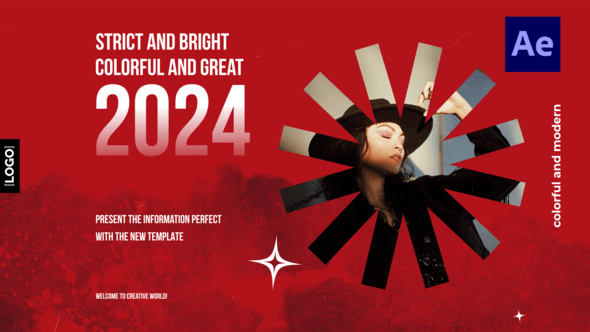 16 Typography Slides / Ae