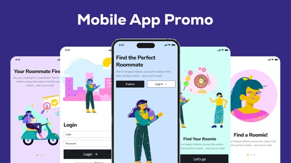 Mobile App Promo
