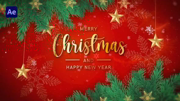 Merry Christmas Intro 2025 II Happy New Year 2025