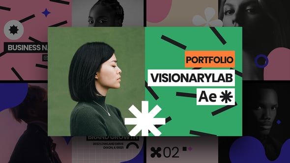 VisionaryLab Portfolio Templates For Ae