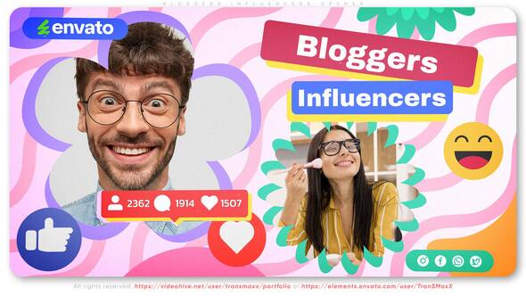 Blogger Influencer Opener