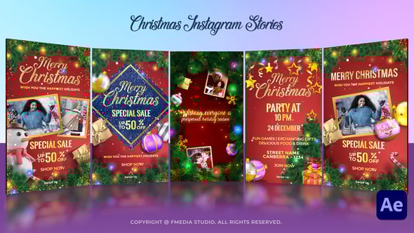 Christmas Instagram Stories