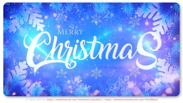 Emotional Christmas Slideshow