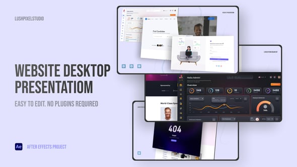 Minimal Website Presentation