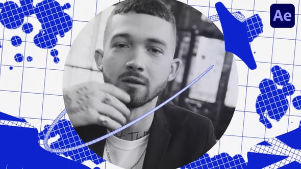 Grid Wireframe Flow Intro