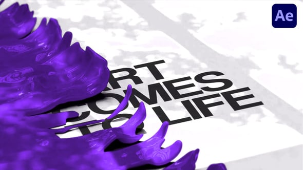 Bold Paintworks Typography Intro