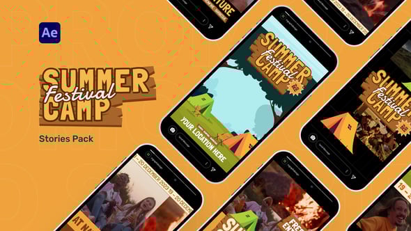 Camp Promo Stories Pack