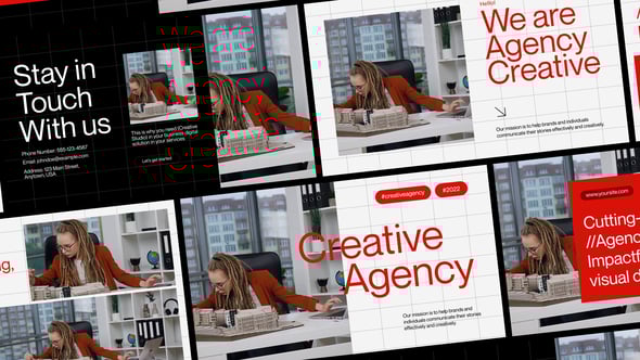 Creative Agency After Effect Template