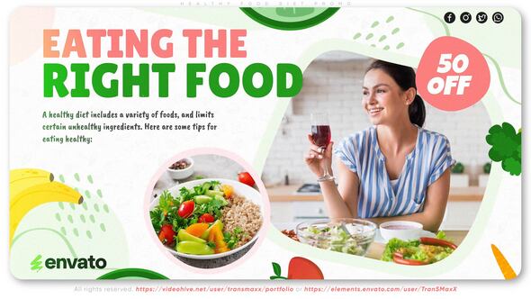 Healthy Food Diet Promo
