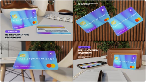 Bank Card Mockup Promo