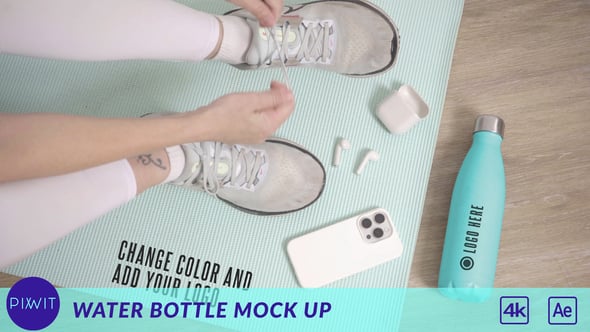 Water Bottle Mock Up