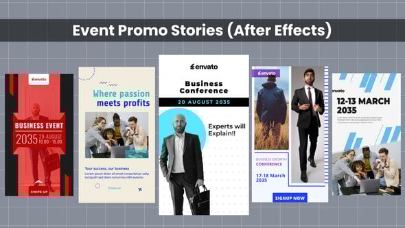 Event Promo Stories – Corporate Business