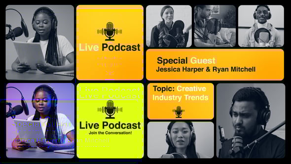 Podcast Multiscreen Opener