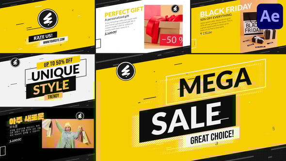 Mega Sale for After Effects