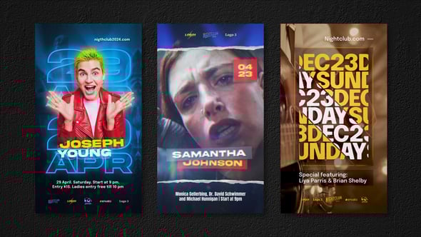 Instagram Reels Event Party Flyers. Part 5