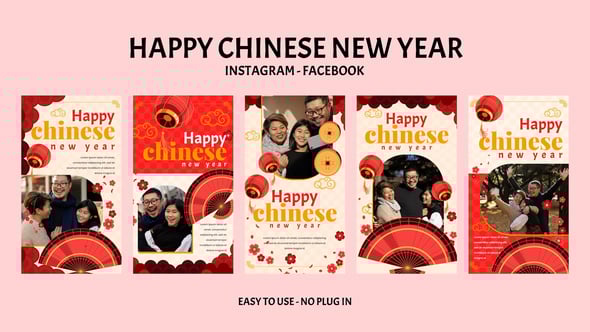 Happy Chinese New Year Instagram Stories