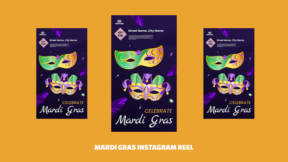 Mardi Gras Instagram Reel