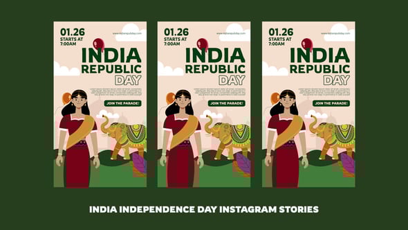 India Independence Day Instagram Story