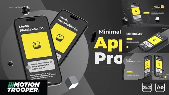 Minimal App Promo