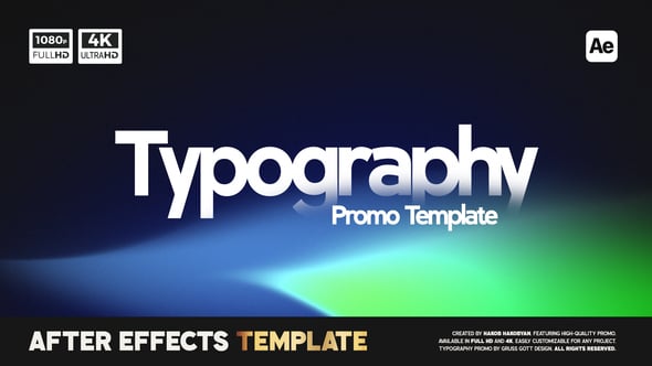 Typography Promo