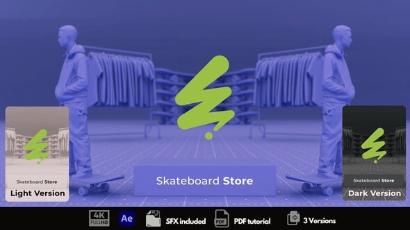 Skateboard Store Promo