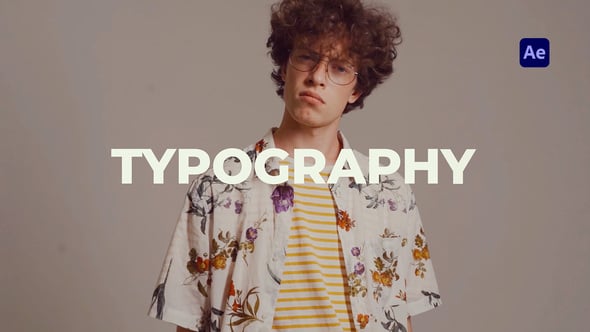 Typography Slideshow Opener