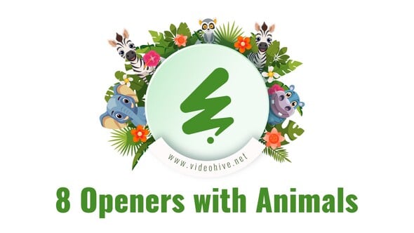 8 Opener with Cartoon Animals
