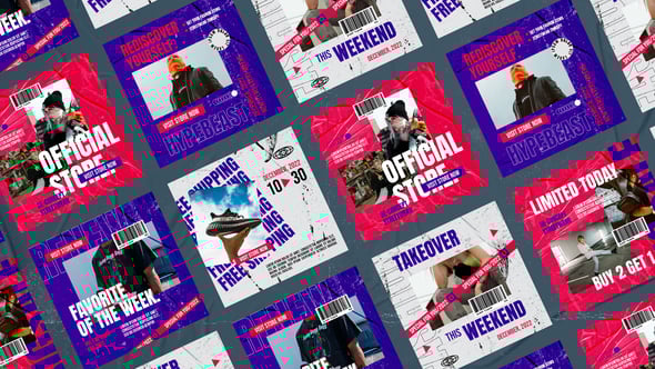 Flamboyant Fashion Streetwear Posts