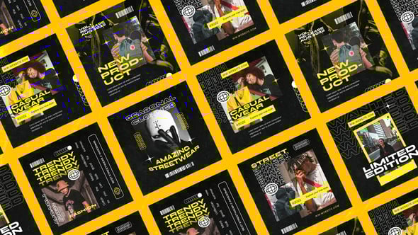 Peach Streetwear Instagram Posts