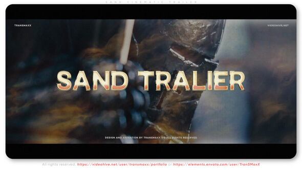 Sand Cinematic Trailer
