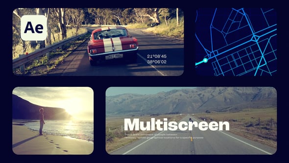 Travel Multiscreen Slideshow
