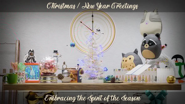 Christmas – New Year Greetings – Embracing the Spirit of the Season