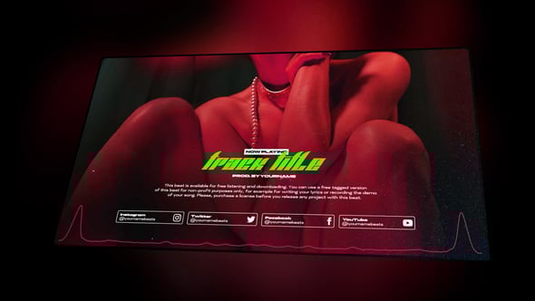 Audio Visualizer Template for After Effects • Cinematic