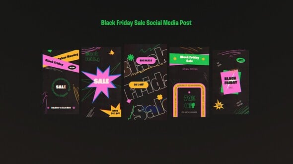Black Friday Sale Social Media Post