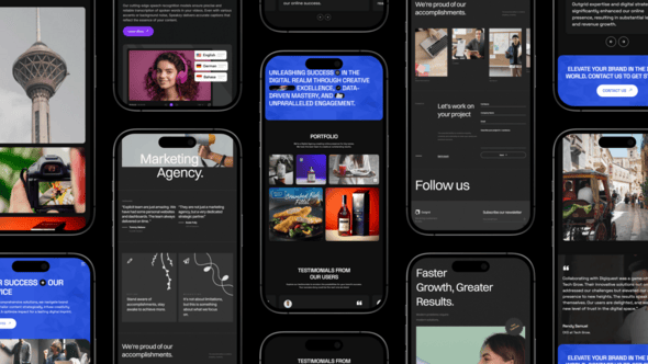 App Promo Mockup Phone 15 Pro